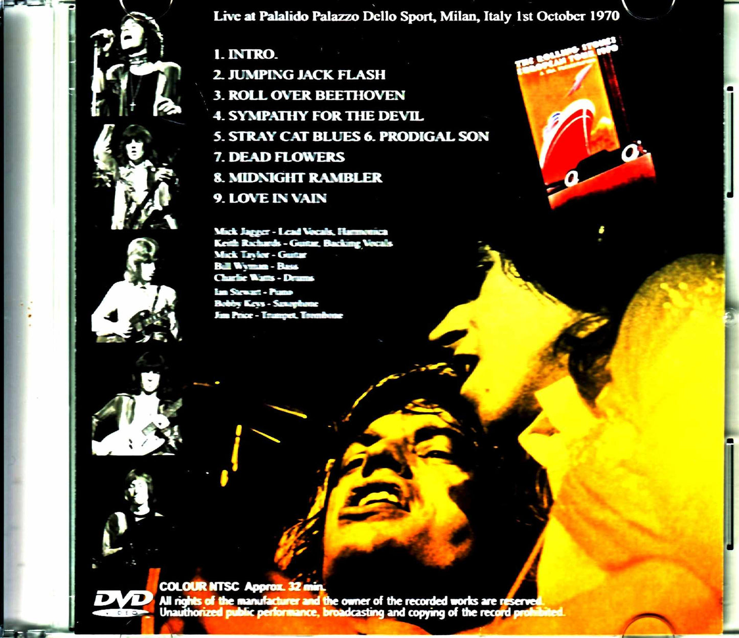 Rolling Stones/Italy 1970 8mm Film Edition