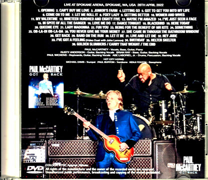 Paul McCartney / WA,USA 4.28.2022 Multi Cum Edition