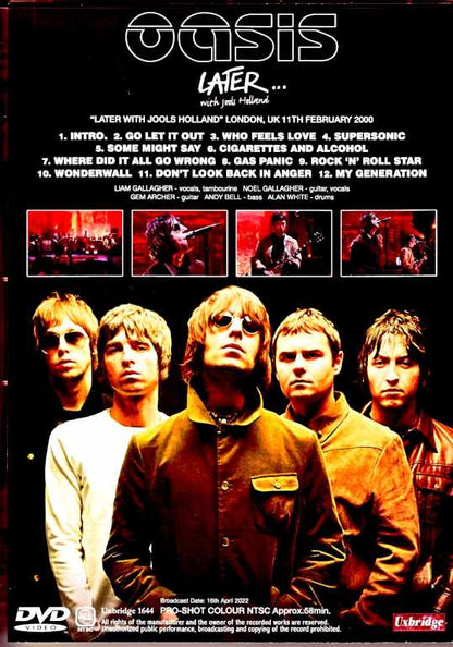 Oasis/London,UK 2000 Upgrade