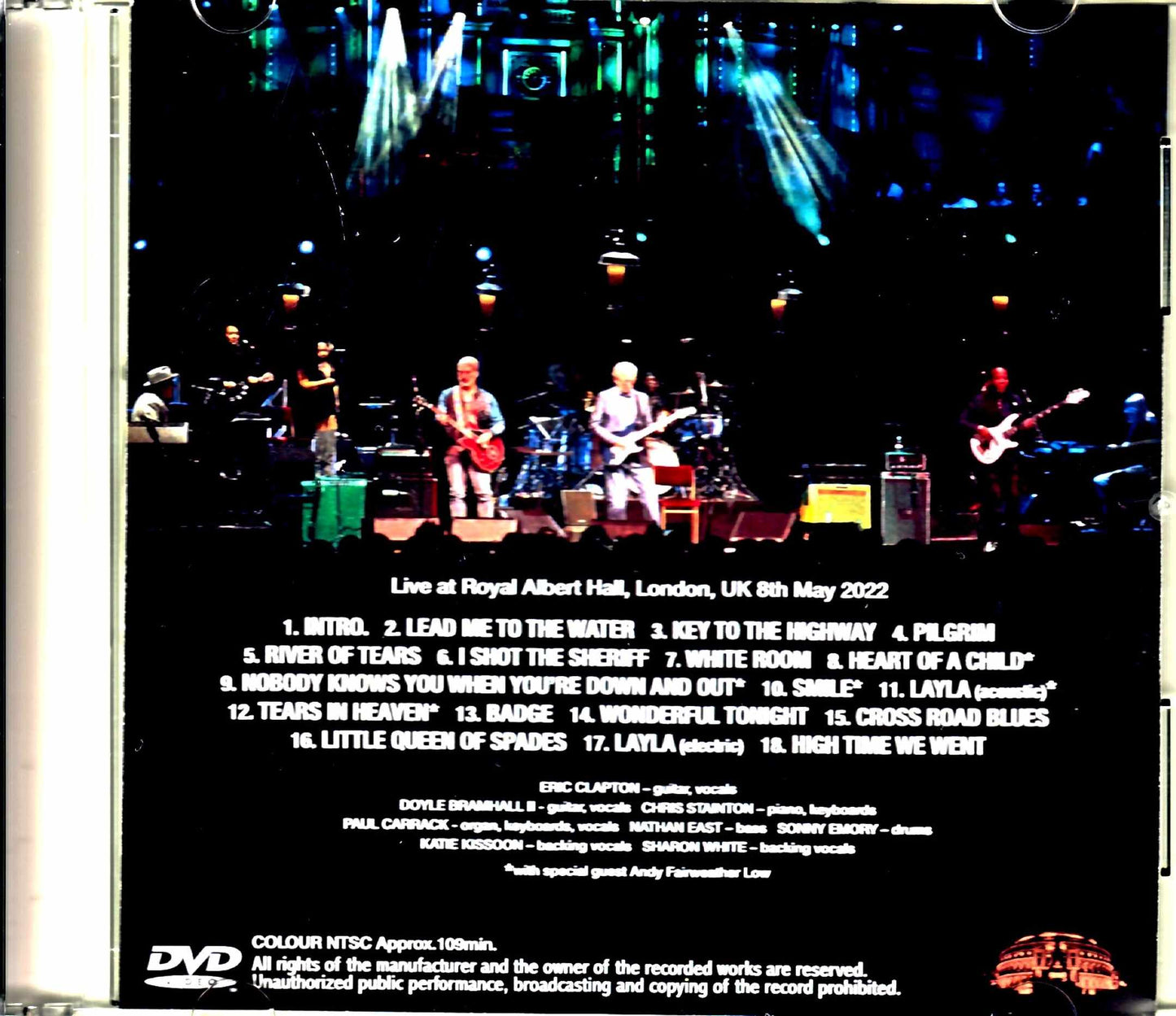 Eric Clapton/London,UK 5.8.2022 Complete Jewel Version