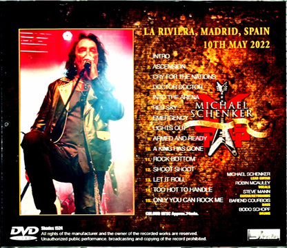 Michael Schenker Group Michael Schenker/Spain 2022