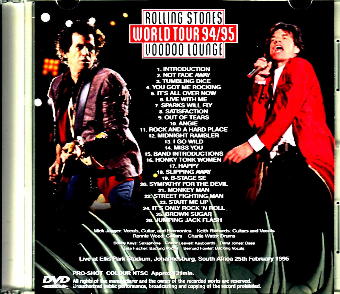 Rolling Stones/South Africa 1995 Upgrade