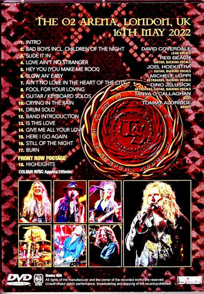 Whitesnake/London,UK 2022