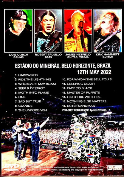 Metallica Metallica/Brazil 5.12.2022 Complete