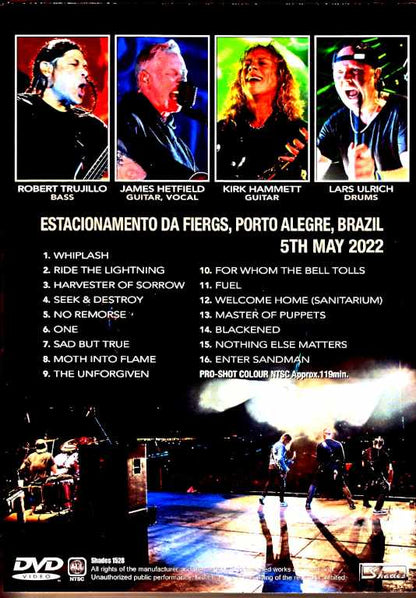 Metallica Metallica/Brazil 5.5.2022 Complete