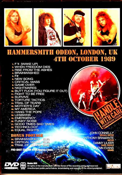 Nuclear Assault/London, UK 1989 & more