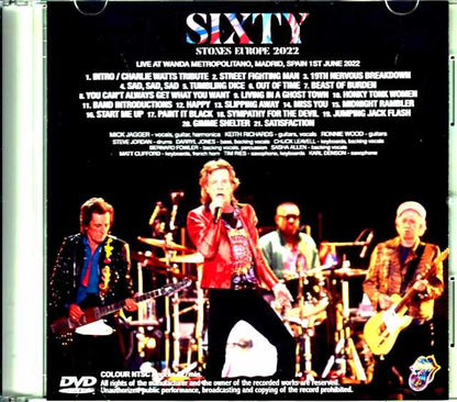 Rolling Stones/Spain 2022 Multi-cam