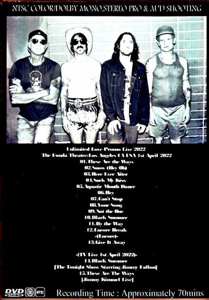 Red Hot Chili Peppers/CA,USA 2022