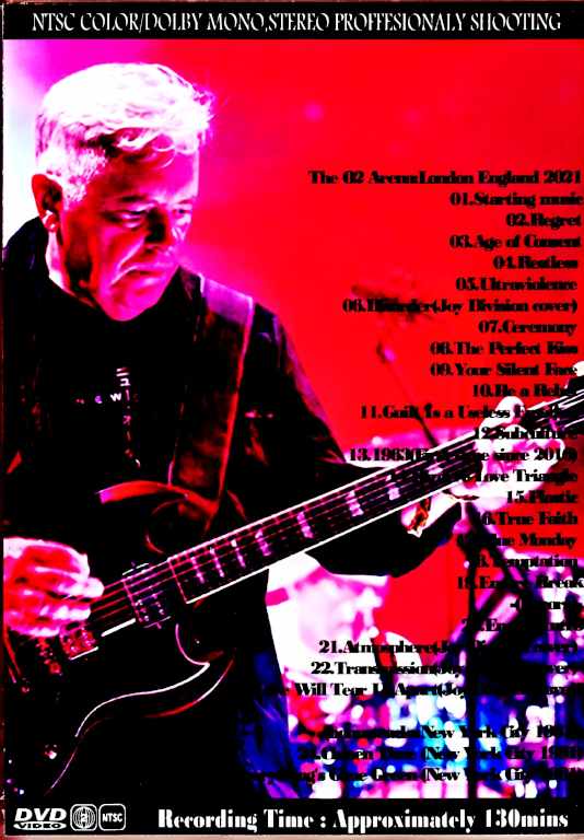 New Order/London,UK 2021 & more