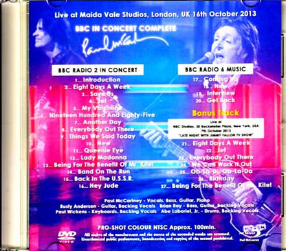 Paul McCartney/London,UK 2013 Complete