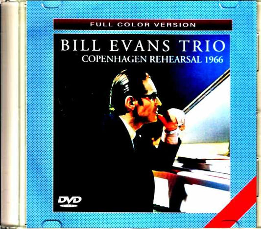 Bill Evans Trio Bill Evans/Denmark 1966 Rehearsals AI Full Color Edition