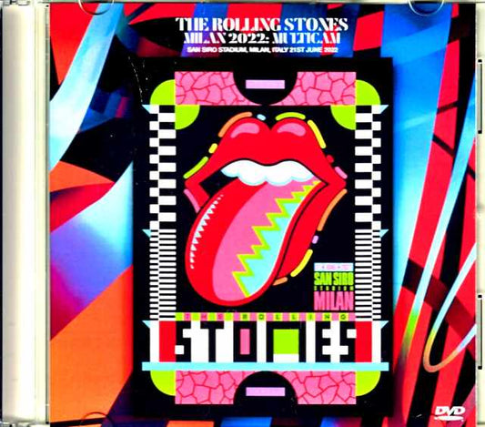 Rolling Stones/Milan, Italy 6.21.2022 Multi-Cam Jewel Version