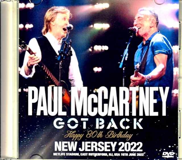 Paul McCartney/NJ,USA 2022 Another Seat Edition