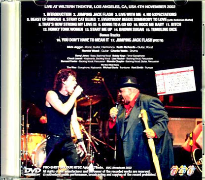 Rolling Stones/CA,USA 11.4.2002 & more BBC Broadcast 2022