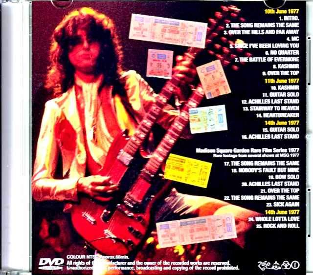 Led Zeppelin/NY,USA 1977 8mm & more