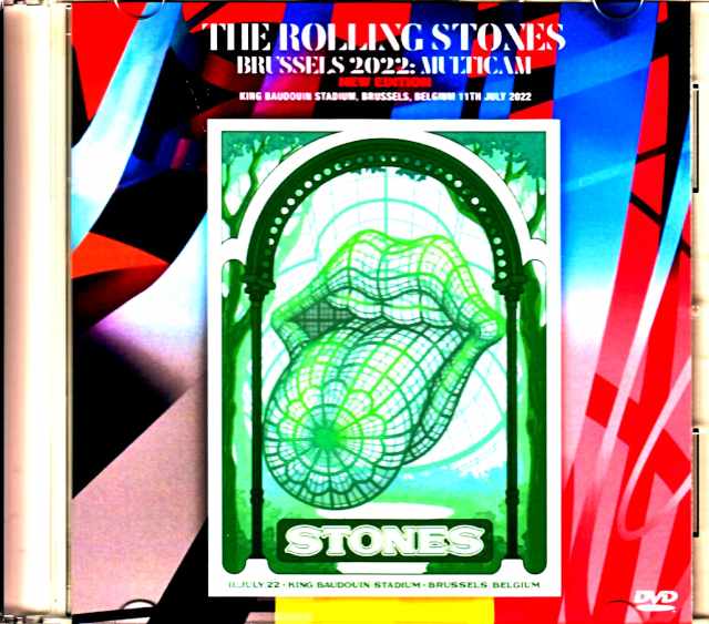 Rolling Stones/Belgium 2022 Multi-Cam New Edition