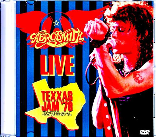 Aerosmith/TX,USA 1978 Original Japanese Laser Disc Edition