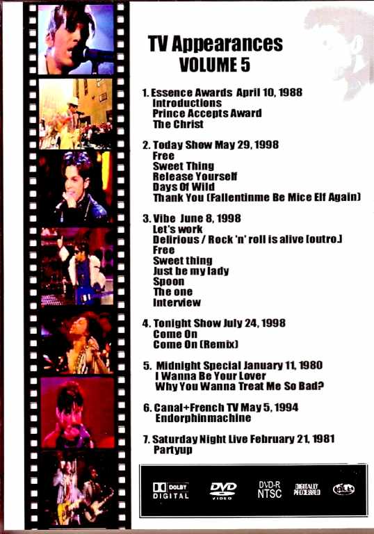 Prince/TV Appearances Vol.5