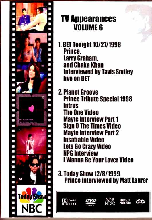 Prince/TV Appearances Vol.6