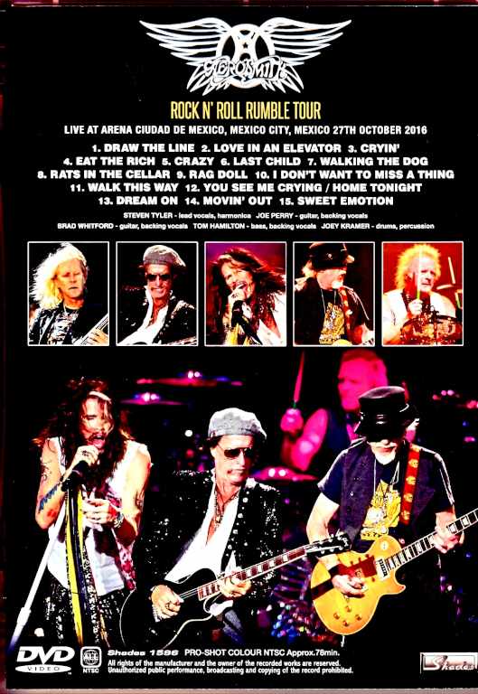 Aerosmith Aerosmith/Mexico 2016