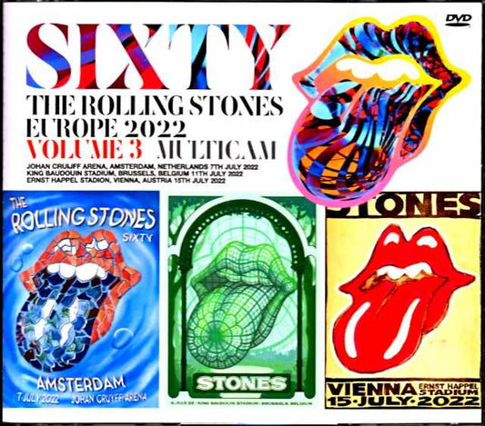 Rolling Stones/Europe Tour Collection 2022 Multi-Cam Vol.3