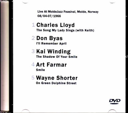 Various Artists Charles Lloyd,Art Farmar,Wayne Shorter Charles Lloyd Art Farmer Wayne Shorter/Norway 1966