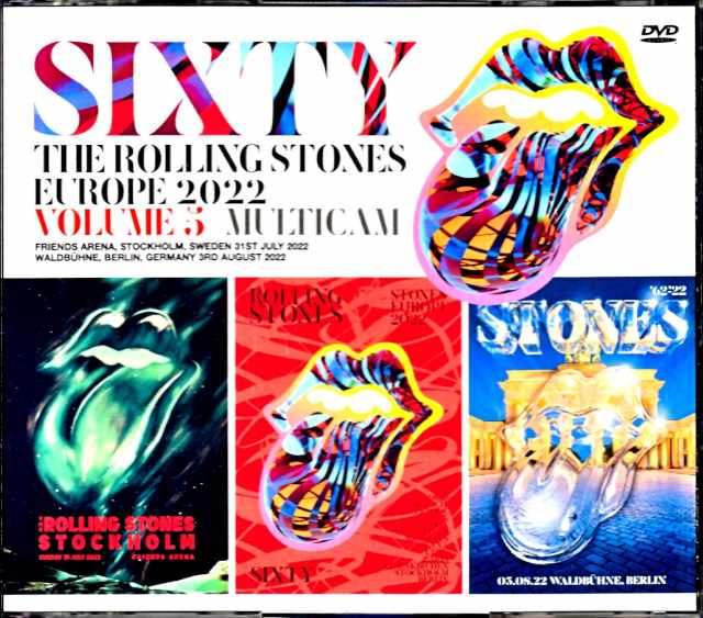 Rolling Stones/Europe Tour Collection 2022 Multi-Cam Vol.5