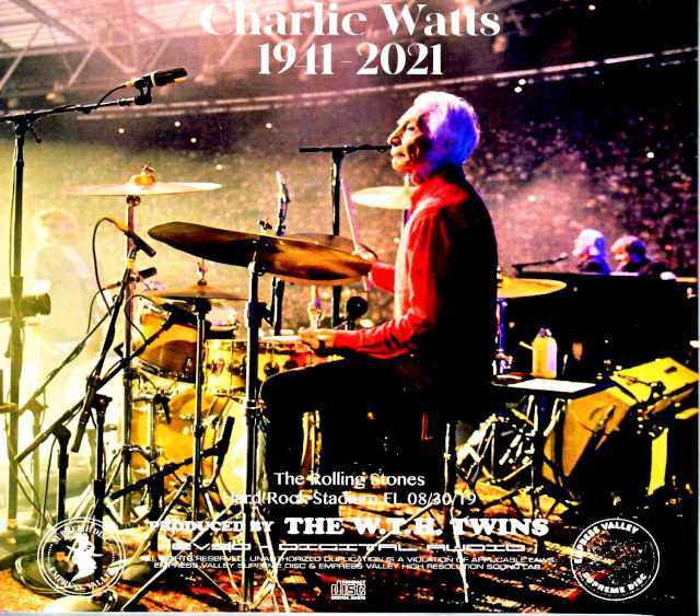 Rolling Stones The Rolling Stones/Goodbye Charlie Watts FL,USA 2019