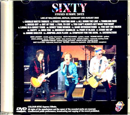 Rolling Stones/Germany 8.3.2022 Multi-cam New Edition