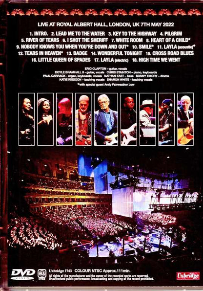 Eric Clapton/London,UK 5.7.2022 Complete