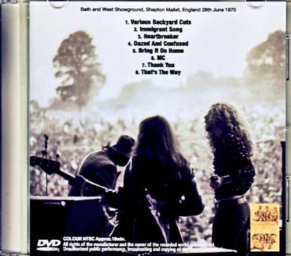 Led Zeppelin /England,UK 1970 16mm Film Edition Jewel Version