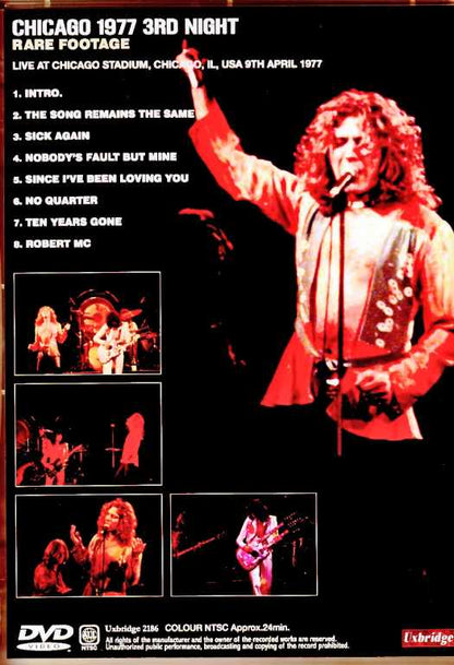 Led Zeppelin/IL,USA 1977 8mm Film Edition