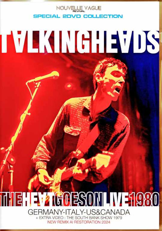 Talking Heads / Heat Goes on Live 1980 & more New Remix AI Restoration Edition