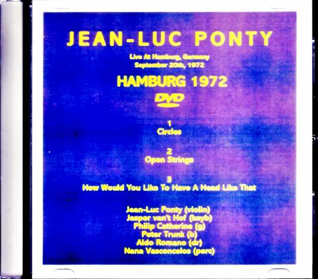 Jean-Luc Ponty/Germany 1972 Jewel Version