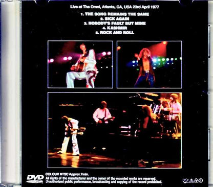 Led Zeppelin/GA,USA 1977 8mm Film Edition Jewel Version