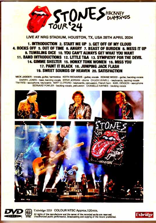 Rolling Stones/TX,USA 2024 Complete Multicam Edition