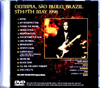 Yngwie Malmsteen/Brazil 1998 Complete Jewel Version