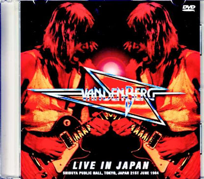 Vandenberg / Tokyo, Japan 1984 Upgrade & more Japanese Laser Disc Edition Jewel Version