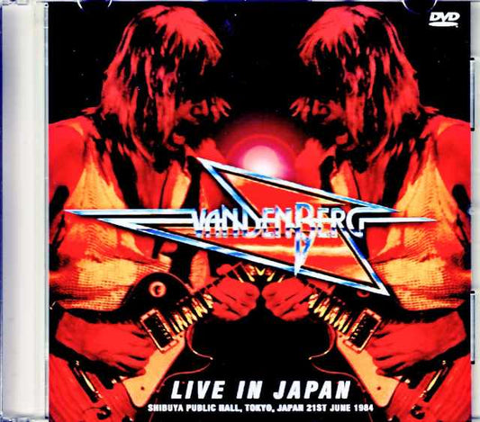 Vandenberg / Tokyo, Japan 1984 Upgrade & more Japanese Laser Disc Edition Jewel Version