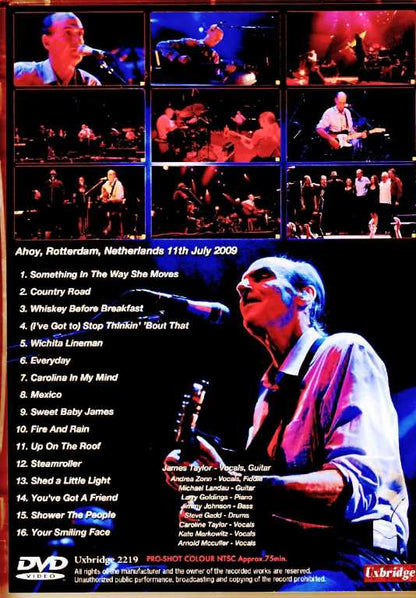 James Taylor /Netherlands 2009 Upgrade