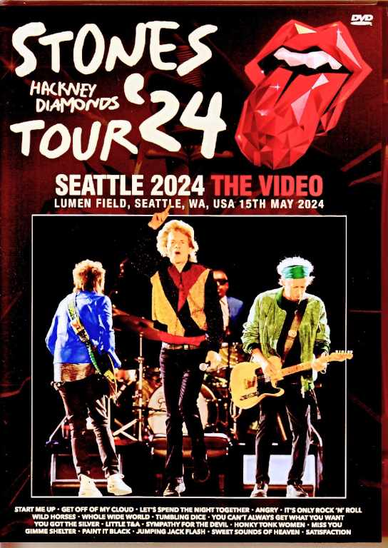 Rolling Stones/NV,USA 2024 Complete Jewel Version