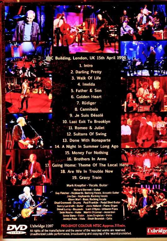 Mark Knopfler/London,UK 1996 Complete