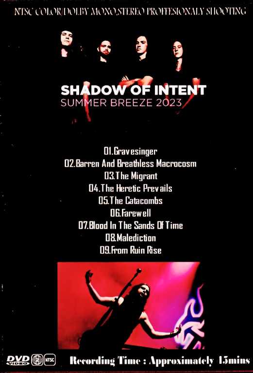 Shadow Of Intent /Summer Breeze Germany 2023 Complete