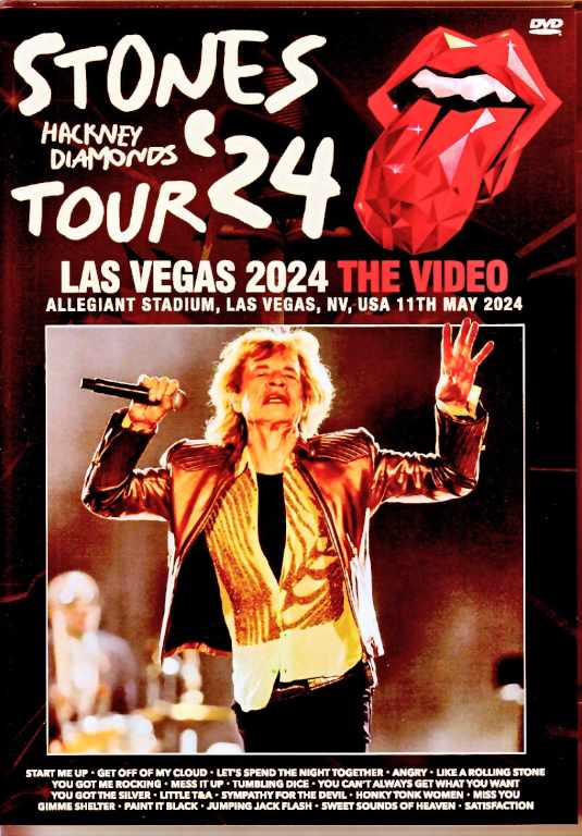 Rolling Stones/NV,USA 2024 Complete 2Cam Shot Edition