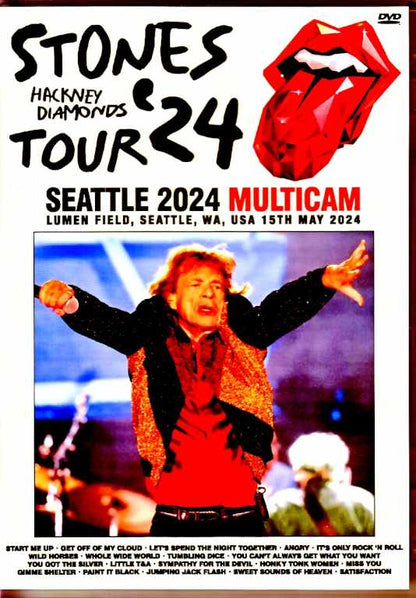 Rolling Stones/WA,USA 2024 Complete Multi-cam Edition