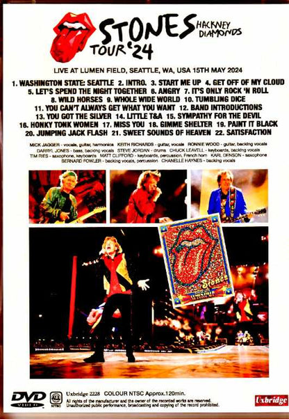 Rolling Stones/WA,USA 2024 Complete Multi-cam Edition