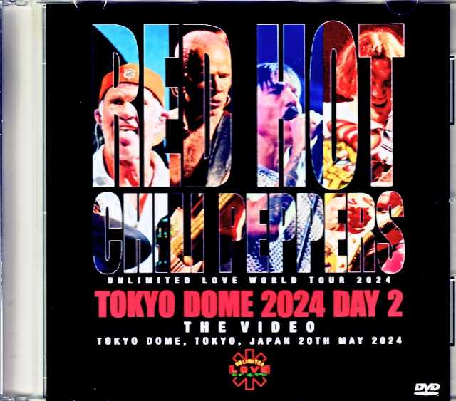 Red Hot Chili Peppers/Tokyo,Japan 5.20.2024 Complete Another Angle Edition Jewel Version