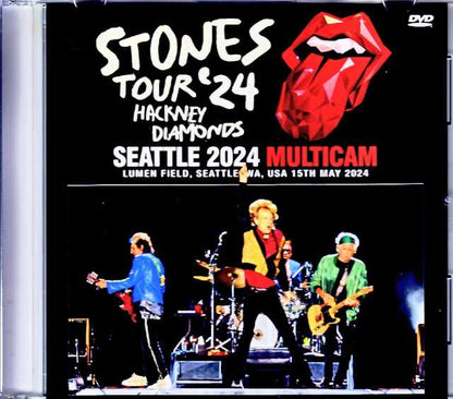 Rolling Stones/WA,USA 2024 Complete Multi-cam Edition Jewel Version