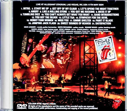 Rolling Stones/NV,USA 2024 Complete Multi-cam Edition Jewel Version