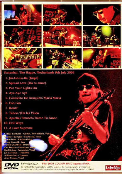 Santana /Netherlands 2004 Complete